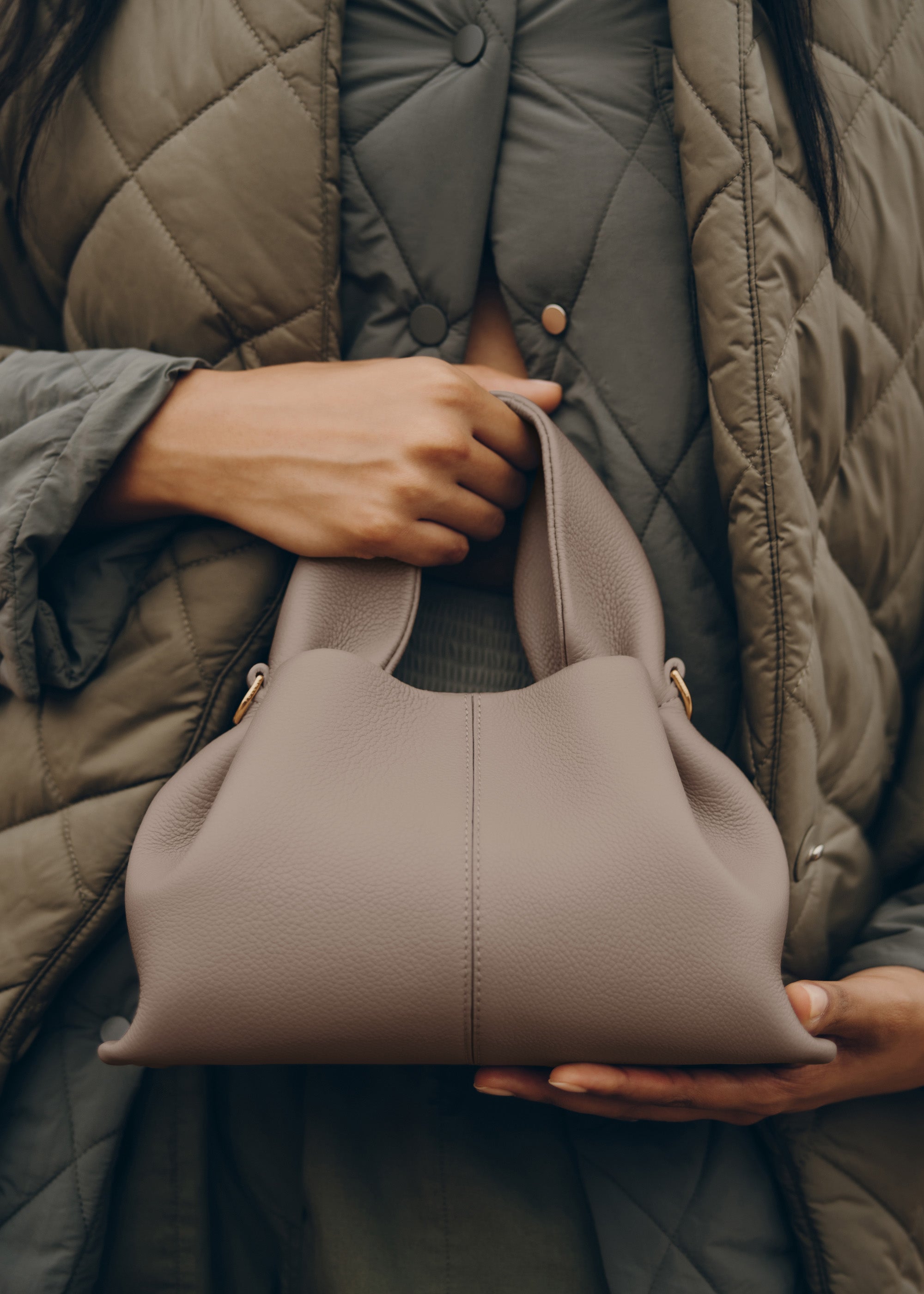 Numéro Neuf Mini - Taupe Grainé