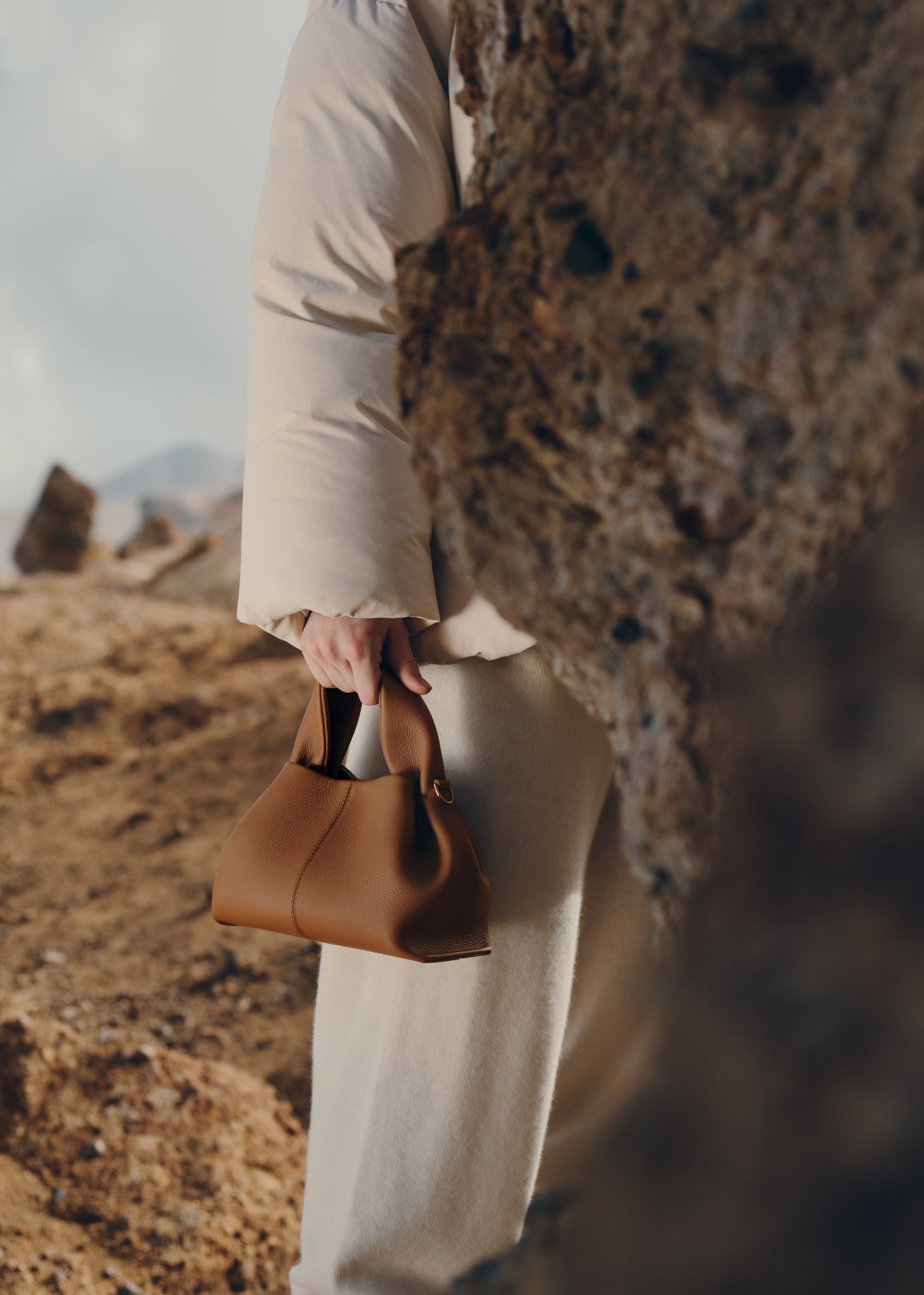 Numéro Neuf Mini - Camel Grainé